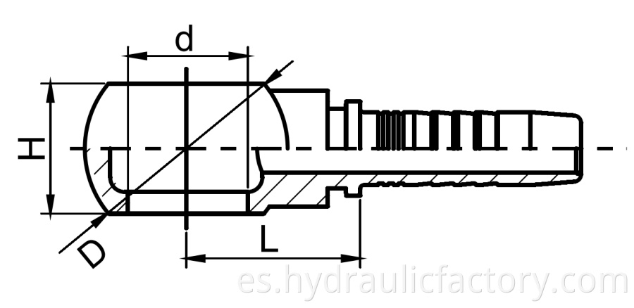 Bsp Banjo Hydraulic Fitting Drawing